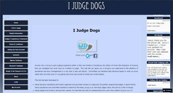 Desktop Screenshot of ijudgedogs.com